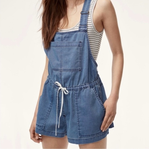Wilfred Free Beatriz Romper Short Overalls XS - Picture 1 of 7